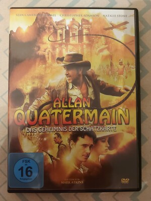 Allan Quatermain - Das Geheimnis Der Schatzkarte ( Abenteuerfilm ) DVD