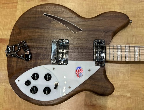 Rickenbacker 360/12W 12-string Electric Guitar Walnut (Natural Brown) - Picture 4 of 12