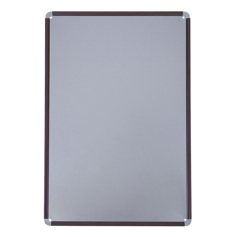 Vintage Metal Plate Black Cat Rectangular Iron Painting Wall Art Decor