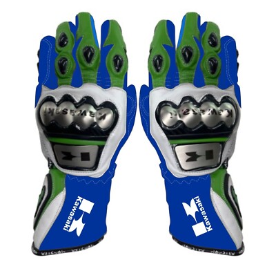 Kawasaki Motorcycle Gloves Kawasaki Ninja Motorbike Racing Gloves Gants Guantes