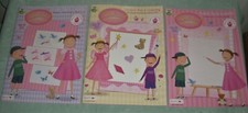PBS Kids Pinkalicious Peterrific Activity Books Lot of 3 Ages 3 New Stickers