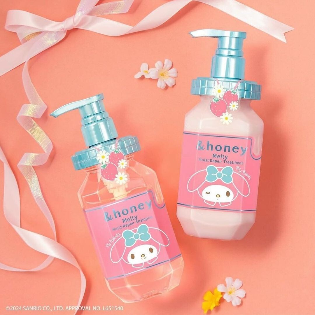 &honey Sanrio My Melody Limited Shampoo Treatment Oil character