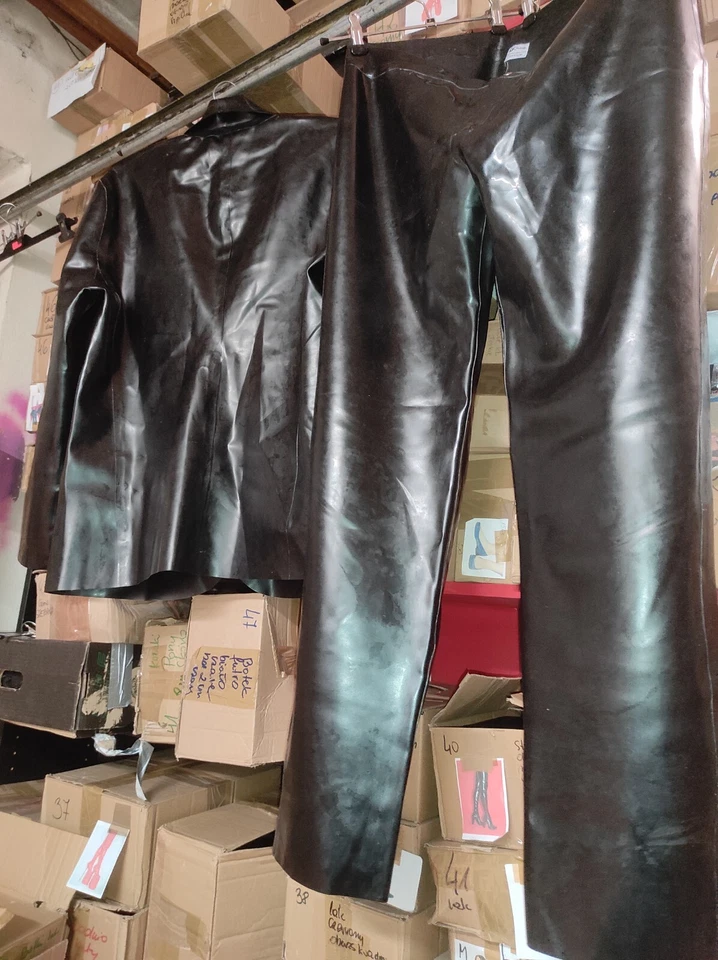 Veste Sur Mesure 100% Caoutchouc Latex Plusieurs Couleurs Bolingier Pologne - Bild 4 von 4