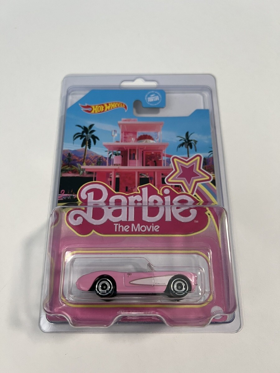Hot Wheels 1956 Corvette Rosa – Barbie The Movie – Auto In Metallo Scala 1:64 – Edizione Da Collezione