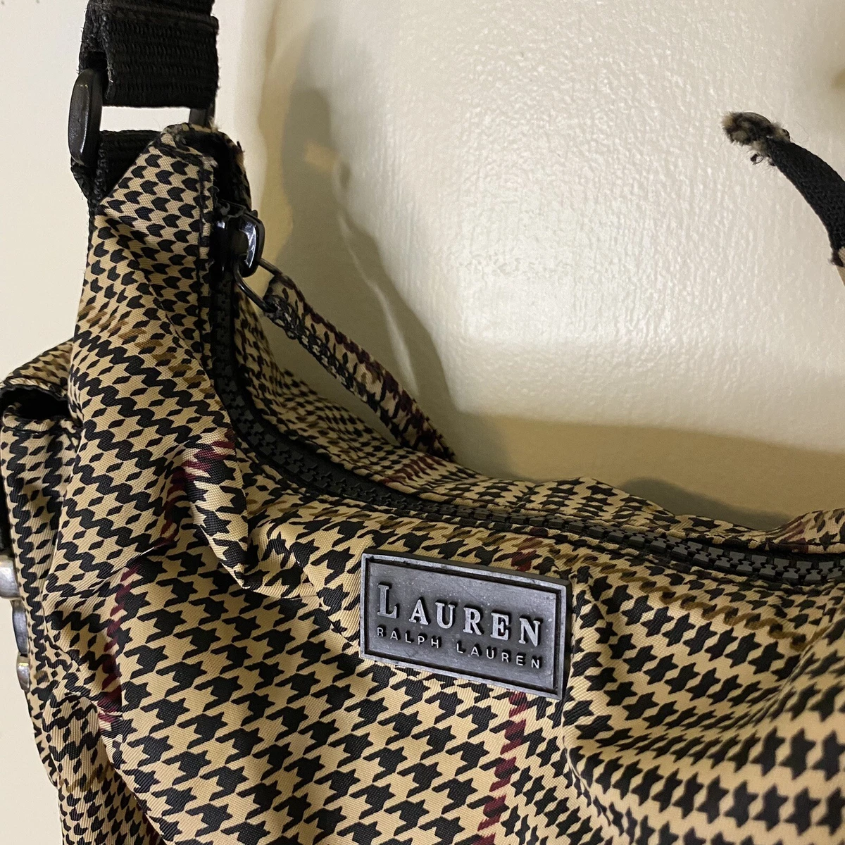 Ralph lauren deals houndstooth purse