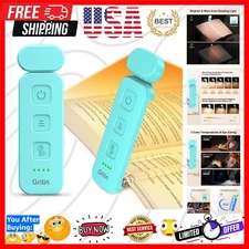 Dimmable Rechargeable Book Light with Eye Protection - Perfect for Night Reading