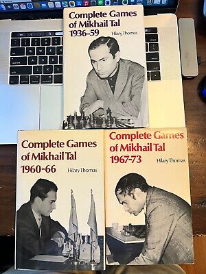 3 Vols - Complete Games of Mikhail Tal 1936-1973 - 2 HCs 1 PB