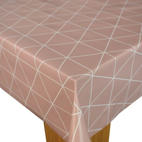 Wipe Clean Tablecloth Cover Oilcloth Vinyl Wipeable 200 cm x 140 cm Rectangle