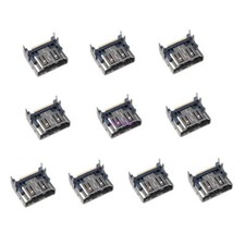 10 Packs HDMI Port Connector Socket For PS5 Sony PlayStation 5 HDMI Replacement