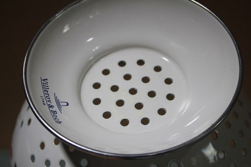 Villeroy & Boch Wildrose Nudelsieb Abtropfsieb Metall Sammelartikel 22cm - Picture 5 of 8