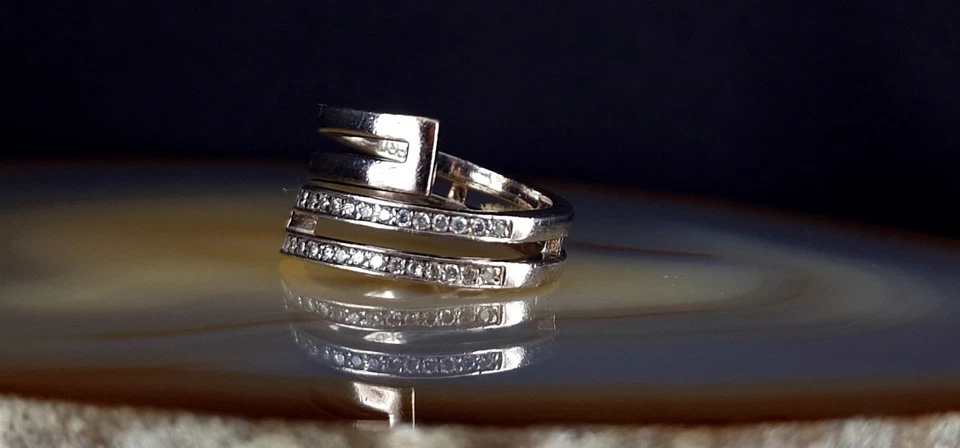 Ring Silber 925 Zirkonia 17,7 mm - modern attraktiv & funkelnd Esprit - Bild 2 von 4