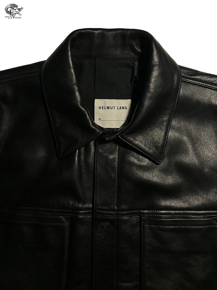 Helmut Lang H09HM102 Classic Long Sleeve Buttoned Barrel Cuffs Men Size M Jacket - Image 4 of 4