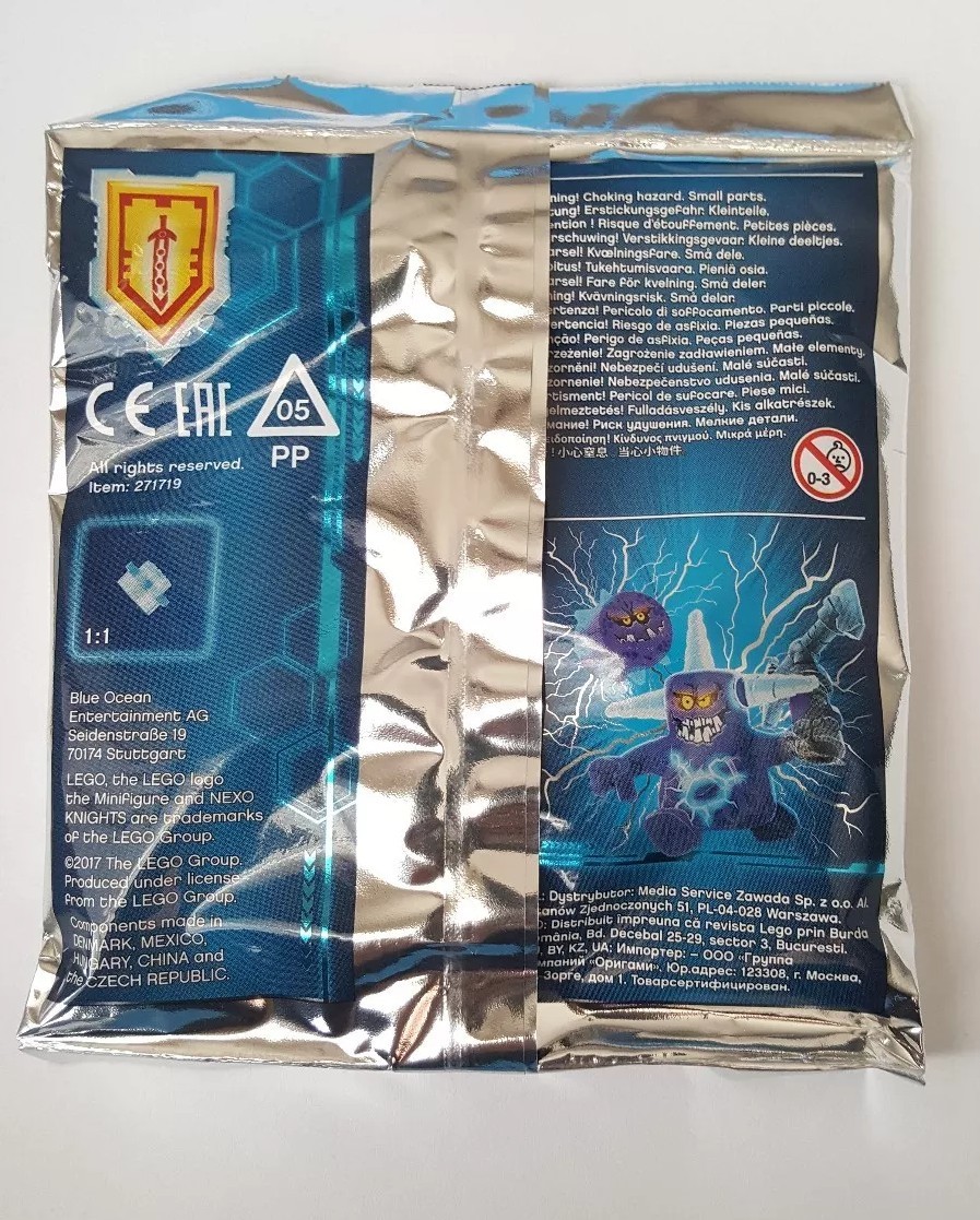 Lego Nexo Knights 70174 Stone Giant Figure New Foil Pack Sealed
