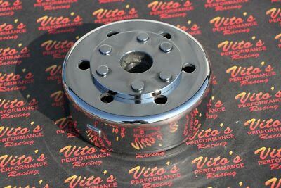 NEW Yamaha 350 Banshee complete flywheel rotor magneto; fits 1987-2006 POLISHED