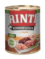 Rinti Kennerfleisch Pur Senior Huhn 12X800G Nassfutter Feuchtnahrung Hundefutter