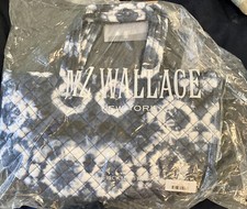 Nwt In Package Mz Wallace Ny Indigo Tie Dye Medium Metro Tote 