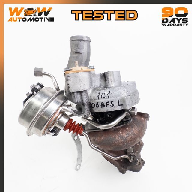 04-13 BENTLEY CONTINENTAL FLYING SPUR GT 6.0L W12 LEFT EXHAUST TURBOCHARGER OEM