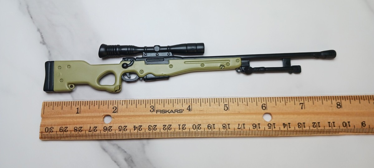 1/6 12” L96A1 Accuracy Int British Arctic Sniper Rifle Action