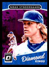 2017 Donruss Optic Noah Syndergaard Purple Prizm #18 - New York Mets