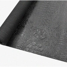Black Faux Gator CrocTex: Innovative Alligator Leather Croc