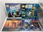 Lot of 4 7" 33 RPMs Vinyl Records - Star Wars (2), Black Hole, Mad Max