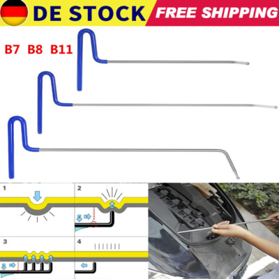 PDR Dellenlifter Ausbeulhebel Set 3- Dellenhebel Auto Beulen Ausbeulwerkzeug Set