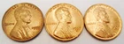 1955 P D S Lincoln Wheat Cent / Penny Set  AVE CIRCULATED  **FREE SHIPPING**