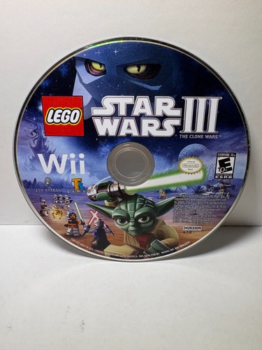 Lego star wars 3 wii Working Disk only (untracked)
