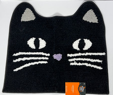 Target Hyde  Eek  Black Cat Bath Rug Mat 19" x 21"  Halloween
