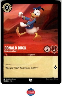 The First Chapter #108/204 Donald Duck