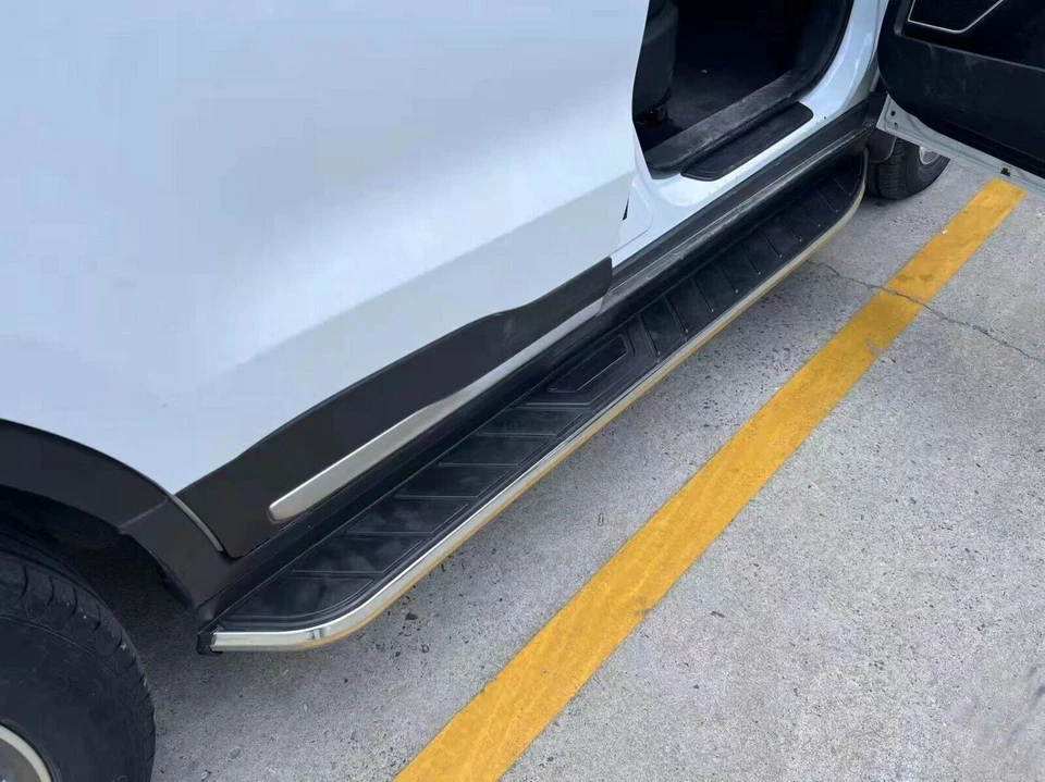 Fits for Volkswagen Touareg 2011-18 Running Board Side Step Nerf Bar Side Stair - Image 2 of 4