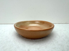 Vintage Frankoma Pottery Small Condiment Bowl XO Spice Sauce Berry Dessert 4