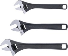 Wiha 76280 3 Piece Adjustable Wrench Set