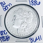 1886 BU UNCIRCULATED MORGAN SILVER DOLLAR AUTHENTIC U.S. MINT FREE SHIPPING 3641