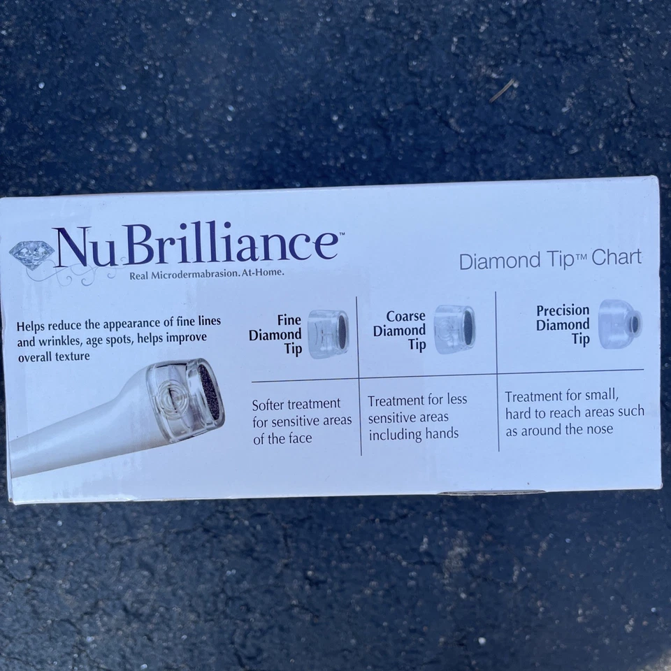 Nu Brilliance Professional In-Home Microdermabrasion Dual Action System- NEW  - Image 4 of 4