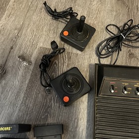 Atari CX-2600 Console W/Controllers, Cables & Lots Xtra See Pics & Description