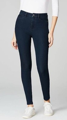 j jill high rise denim leggings deep marine wash ankle jeans 14P NWT