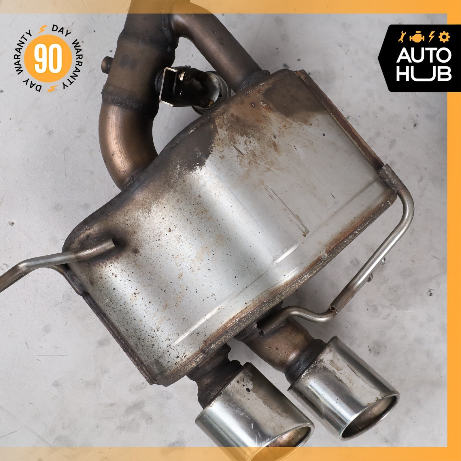 Maserati GranTurismo 4.7L Base Exhaust Mufflers Tips Left & Right Set OEM 58k