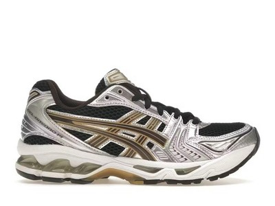 Asics Gel-Kayano 14 Silver and Brown Athletic Shoe Women Size 10 Men Sz 9