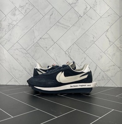 Nike LD Waffle x Fragment Design x sacai Low Blue Void Size 8.5 DH2684-400