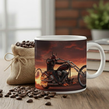 Tasse "Hell Rider", Biker, Motorrad, Motorradfahrer, (0113)