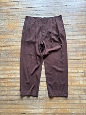 40s 50s Gabardine Rockabilly Pants 36