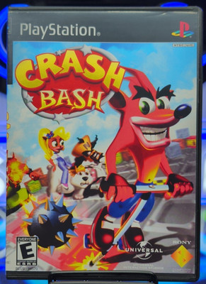 Crash Bash (Sony PlayStation 1 PS1 PSX, 2000) Authentic Disc Reprint Cover Art