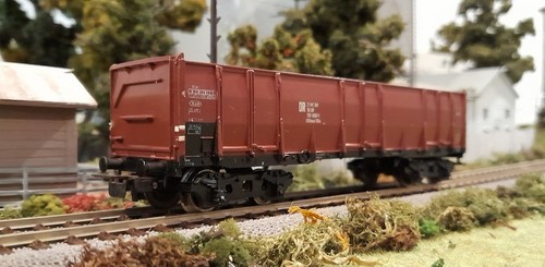 * 1/87 HO Scale * Peco * DR Open Freight Bogie Goods Wagon Gondola * 5-6423-010 | Zustand: Used