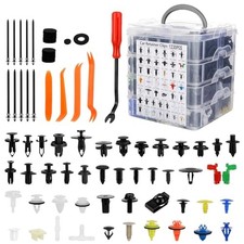 1365Pcs Car Push Retainer Clips Fasteners Kit 44 Sizes