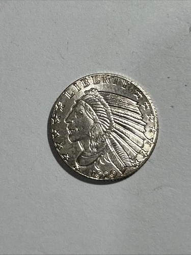 1929 Indian Head Liberty - 1/10 troy oz .999 Fine SILVER Mini  Round