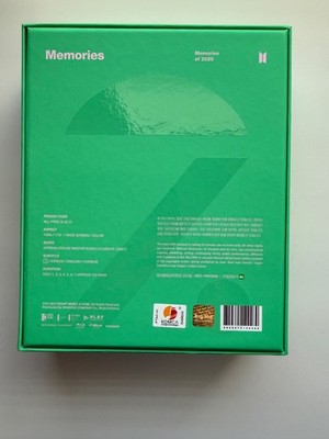 BTS MEMORIES of 2020 Blu-ray Box Set (7 Discs) + Photocard
