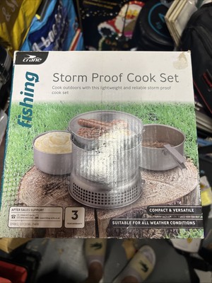 ULTRALEICHTES STURMSICHERES KOCHSET HERDSET ANGELN OUTDOOR CAMPING LEICHT ZU REINIGEN