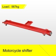 Motorcycle Dolly Motorbike Centre Stand Garage Mover 567 KG Parking Trolley Tool