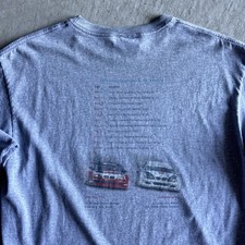 Vintage 2000s BMW Lifestyle American Le Mans E46 M3 GTR Longsleeve Shirt Size L